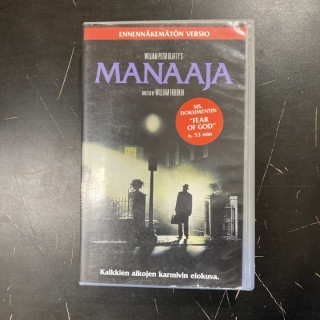 Manaaja VHS (VG+/VG+) -kauhu-